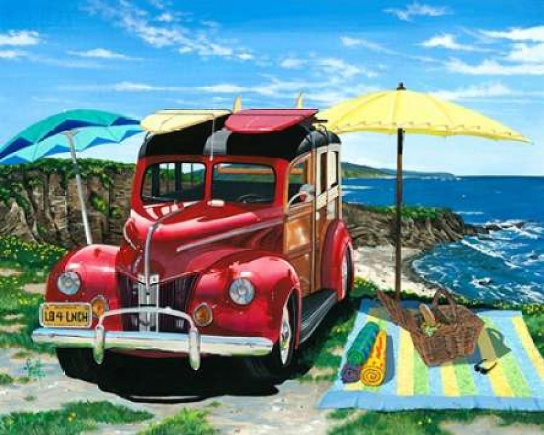 Palisades Picnic Canvas Art - Scott Westmoreland (24 x 30)
