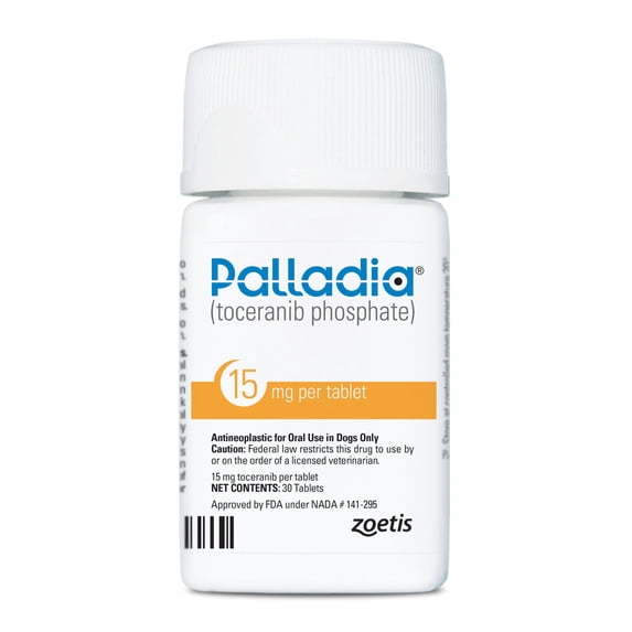 Palladia (Toceranib Phosphate) Tablets for Dogs, 15 mg (Orange)