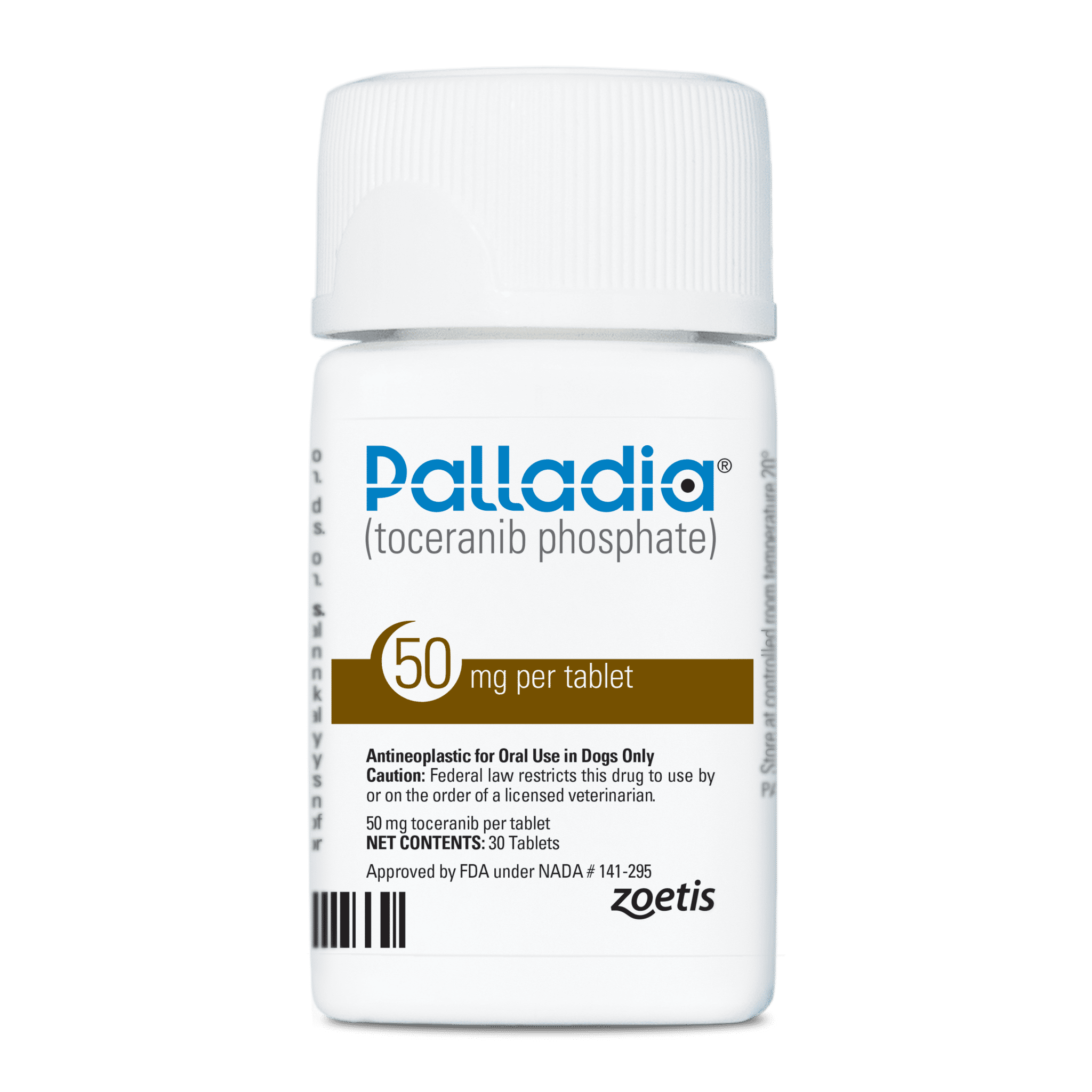 Palladia (Toceranib Phosphate) for Dogs, 50 mg (Brown), Mast Cell Tumor Treatment for Dogs