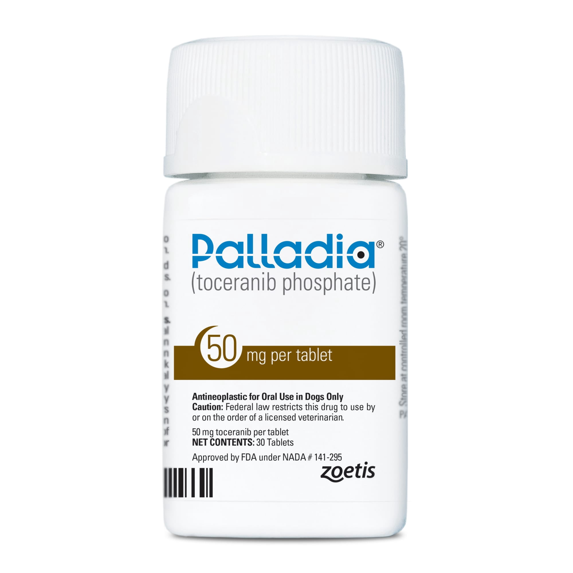 Palladia (Toceranib Phosphate) for Dogs, 50 mg (Brown), Mast Cell Tumor Treatment for Dogs
