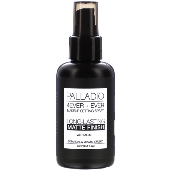 Palladio 4Ever Ever Makeup Setting Spray Long-Lasting Matte Finish 3 4 fl oz 100 ml
