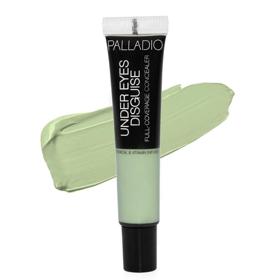Palladio Full Coverage Concealer, Under Eyes Disguise , Green Tea, 0.35 Ounce