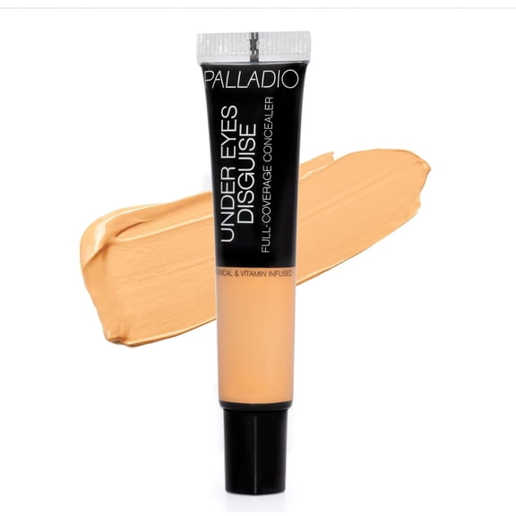 Palladio Full Coverage Concealer, Under Eyes Disguise , Lemonade, 0.35 Ounce
