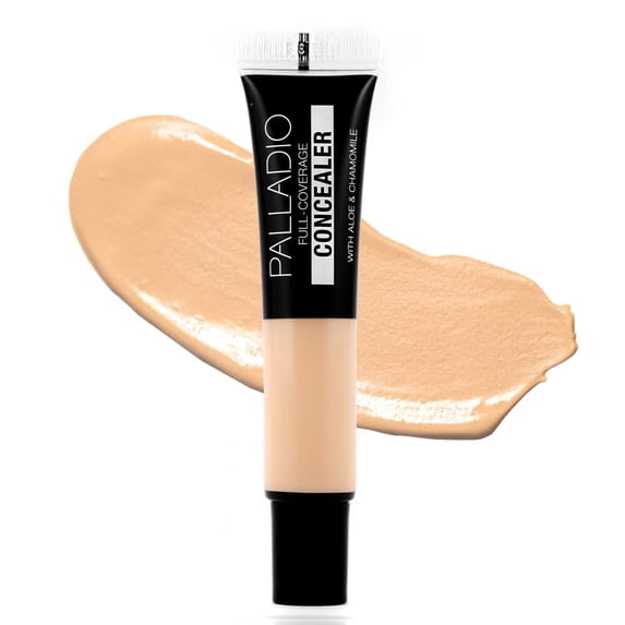 Palladio Full Coverage Concealer, Under Eyes Disguise , Vanilla Latte, 0.35 Ounce