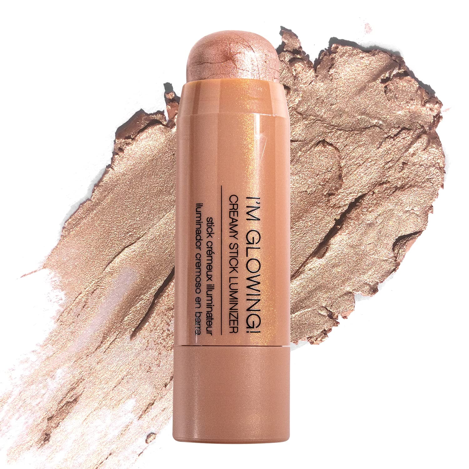 Palladio I'm Glowing Highlighter Stick – Limelight, Cremig, Vegan, Für Gesicht & Décolleté