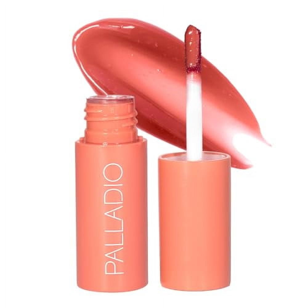 Palladio Jelly Tint, Liquid Stain for Cheeks & Lips, Vivid Color