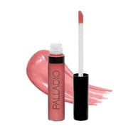 Palladio Lip Gloss, Pink Candy, Non-Sticky Lip Gloss, Contains Vitamin E and Aloe, Offers Intense Color and Moisturization, Minimizes Lip Wrinkles, Softens Lips with Beautiful Shiny Finish