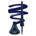 thumbnail image 1 of Palladio Liquid Eyeliner, Midnight, Highly Pigmented and Waterproof Eyeliner, For Intense Eye Definition, Includes Easy Grip Wand and Felt Tip Eyeliner Applicator, 1 of 7