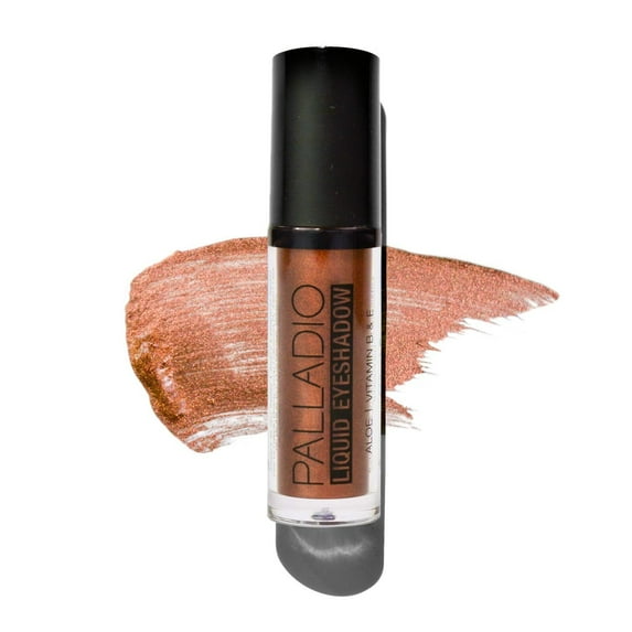 Palladio Liquid Eyeshadow, creamy shimmery formula that instantly adheres to the eyelid with flexible applicator (Tiger Eye)