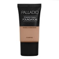 thumbnail image 1 of "Palladio Powder Finish Liquid Foundation, Natural Matte Appearance, Reduces Fine Lines, Covers Large Pores, Hides Imperfections, All Day Wear, Sheer to Medium Coverage, Caramel", 1 of 7