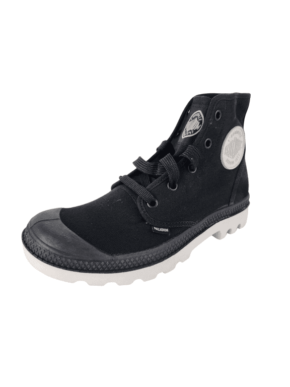 Blanc Hi Mens Boots Black Hiking Canva Size 4.5