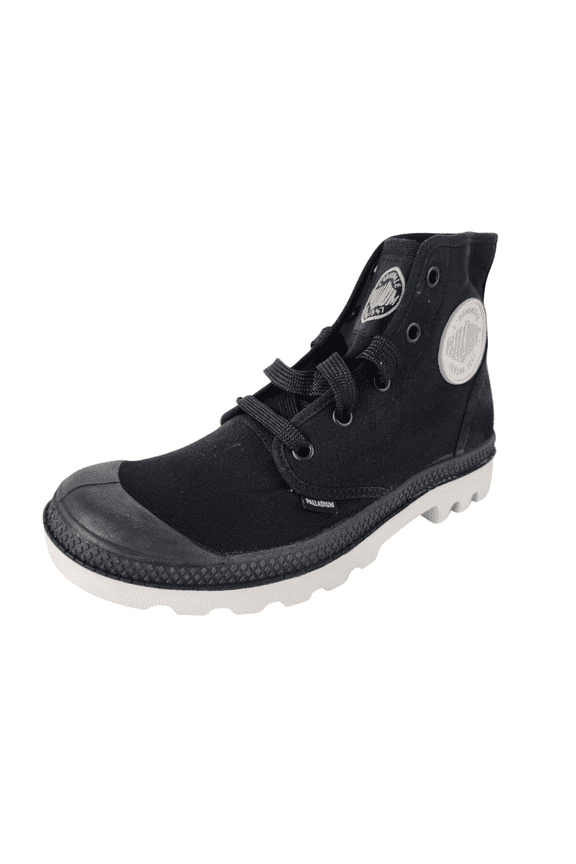 Blanc Hi Mens Boots Black Hiking Canva Size 4.5