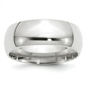 Palladium Heavy Weight Comfort Fit 8.00mm Engravable Band