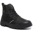 thumbnail image 1 of Palladium Lite Men's Recycled Lace Up Waterproof Boot In Black Size 11, 1 of 6
