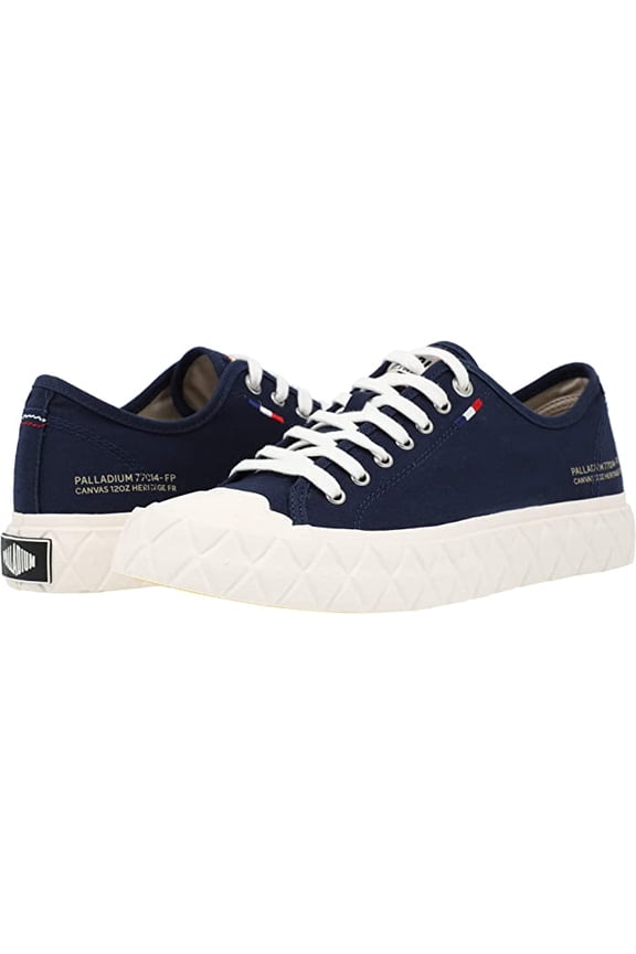 Palla Ace Canvas Non-Performance Sneakers for Unisex, Mood Indigo, Size 8.5M