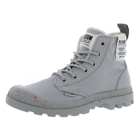 Palladium Pampa Hi Earth Unisex Shoes Size 5.5, Color: Grey