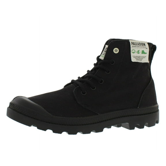 Palladium Pampa Hi Organic Mens Shoes Size 11, Color: Black/Black