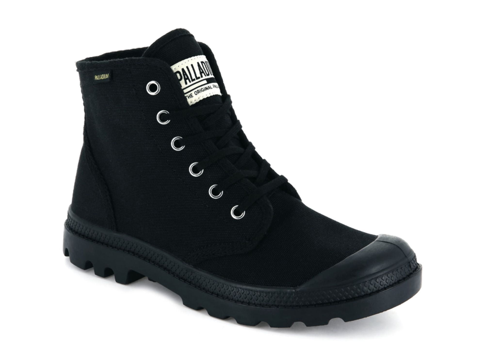 Palladium Men\'s Black Canvas Boots Palladium Mens Baggy Canvas Boots Black/Black review  main image 3