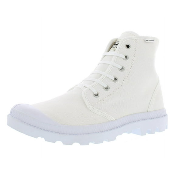 Palladium Pampa Hi Womens Shoes Size 7.5, Color: White/White