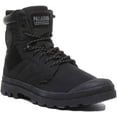 thumbnail image 1 of Palladium Tactical Soldier Tx Men's Lace Up Ankle Boots With Side Zip In Black Size 10.5, 1 of 6