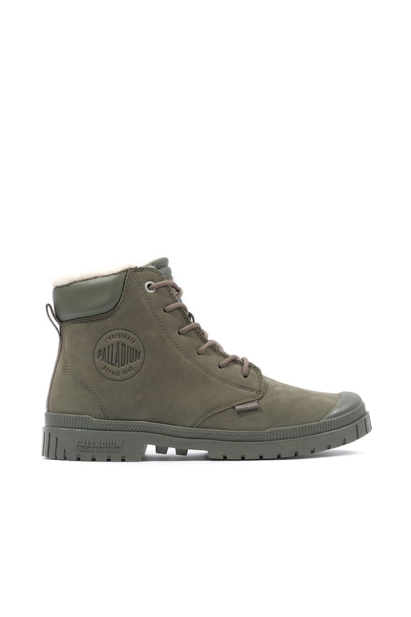 Unisex SP20 Cuff Lth WP in Olive Night, 13 US