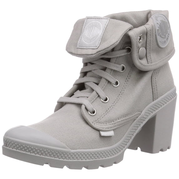 Palladium Woman Baggy Heel Boots Ecru