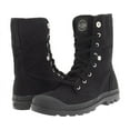 thumbnail image 1 of Palladium Women's Black Baggy Foldover Lace-Up Hiking boots US SIZE 5 TO 11, 1 of 10