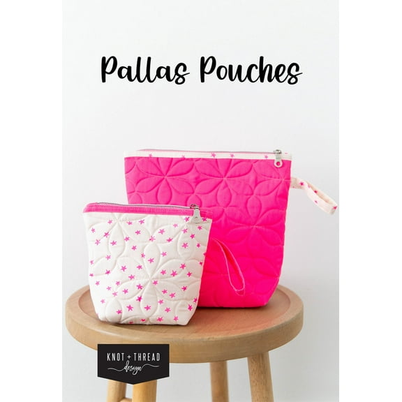 Pallas Pouches Pattern by Knot and Thread Designs