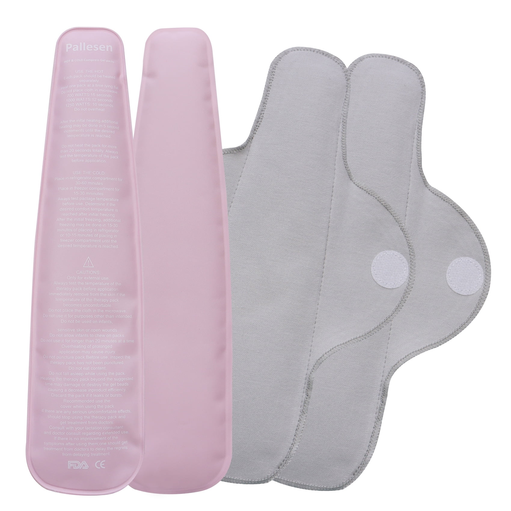 Pallesen Reusable Perineal Ice Packs Cooling Pad Postpartum Cold Pack