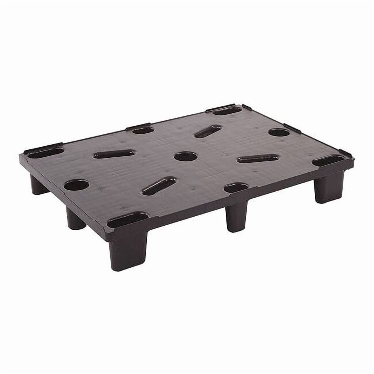 High Density Polyethylene Pallet, 41 3/4 in L, 29 3/4 in W, 6 3/8 in H, 2,800 lb Dynamic