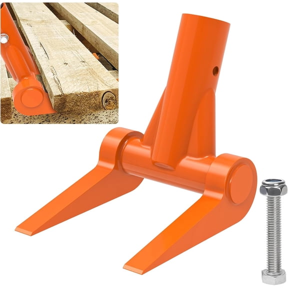 Pallet Buster Tool, Deck Board Removal Tool with Thick 3mm Handle 50'', Full welded Pallet Breaker Tool, Articulating Pivoting Head Deck Wrecker, Capacity up to 250 lbs
