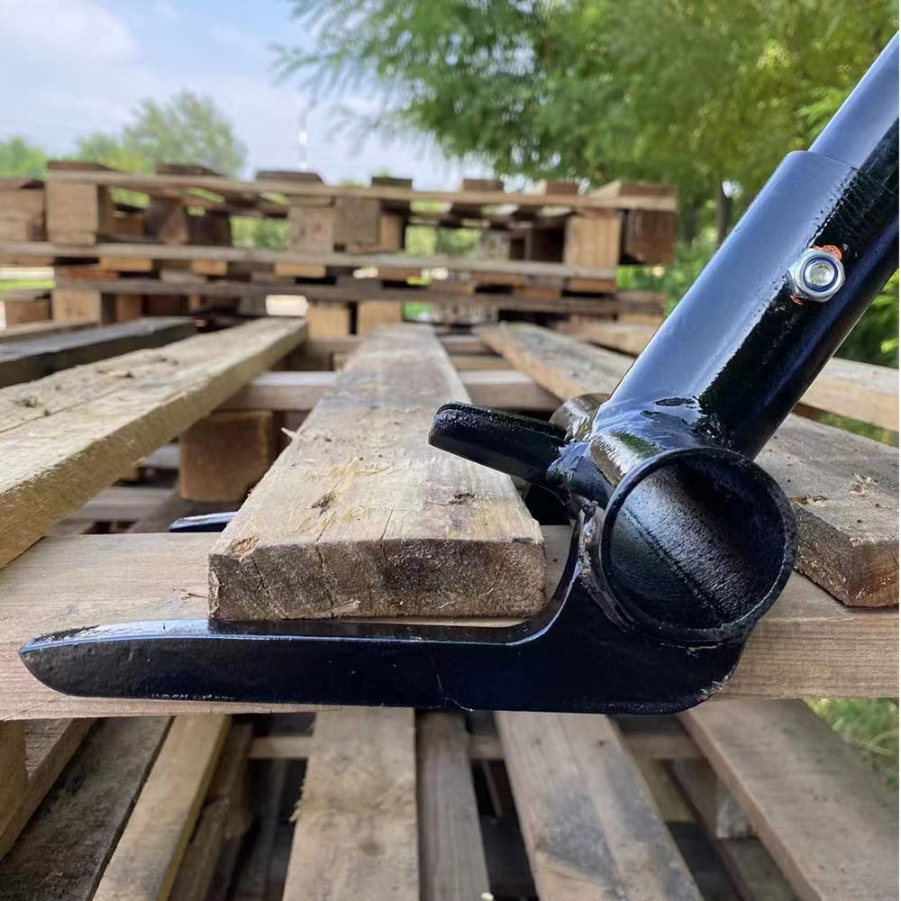 Pallet With Nail Puller NO HANDLE Wrecking Pry Bar For Breaking