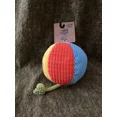 thumbnail image 1 of Pally Paws ~ Summer Beach Ball with Rope ~ Squeaky Dog Toy, 1 of 5