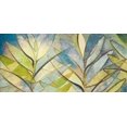 thumbnail image 1 of Palm Abstract in Blue Poster Print by Lanie Loreth (24 x 48), 1 of 1