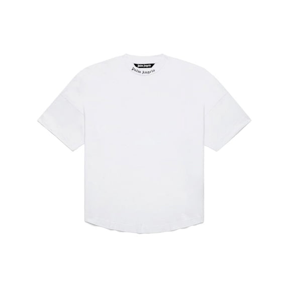 Palm Angels Men's Logo T-shirt White, from StockX