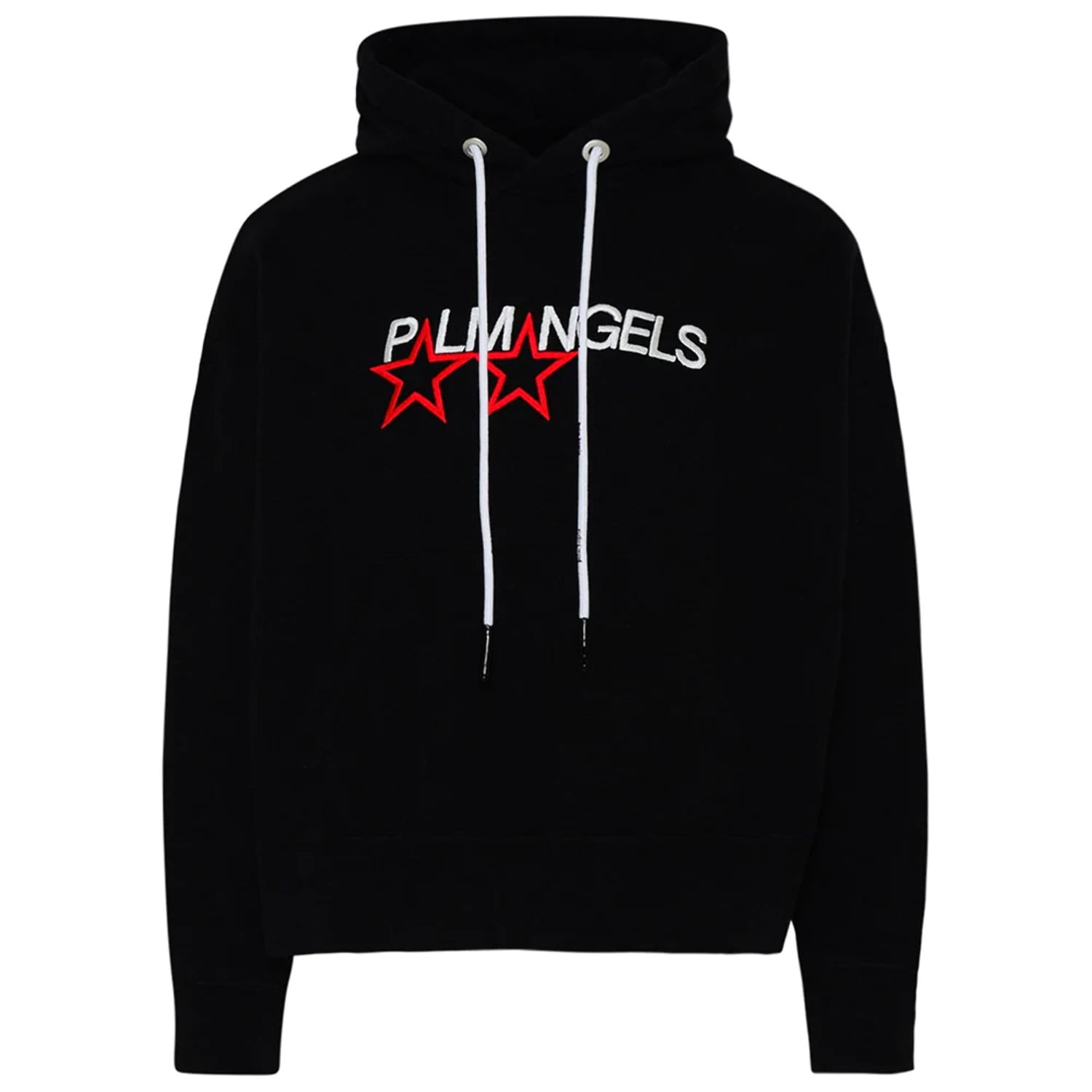 Palm Angels Men's Racing Star Hoodie Sweatshirt Black Red - Walmart.com