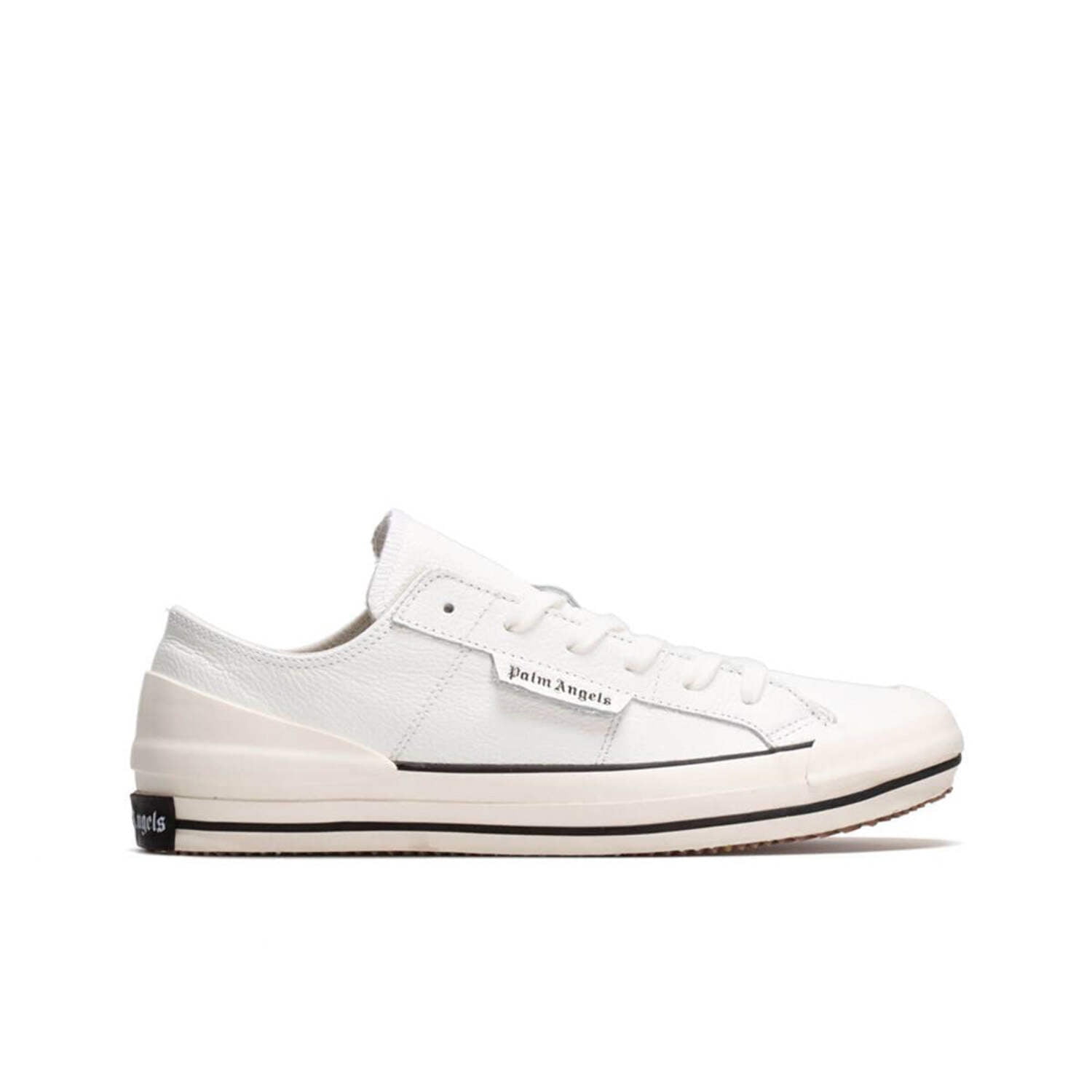 スニーカー PALM ANGELS Women Sneakers PWIA049 WHITE Palm Angels Women's New Low Leather Vulcanized Sneakers