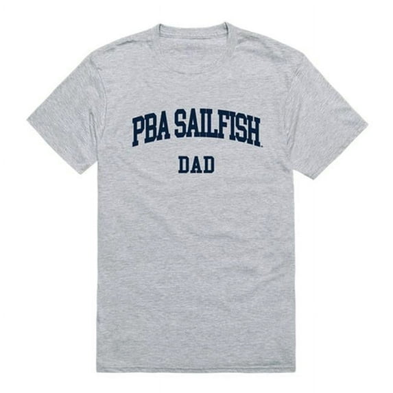 Palm Beach Atlantic University Sailfish College Dad T-Shirt, Heather Grey - Extra Large