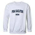 thumbnail image 1 of Palm Beach Atlantic University Sailfish Mom Crewneck Sweatshirt, White - Small, 1 of 1