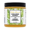 thumbnail image 1 of Palm Beach Creamed Honey with Ginger and Turmeric, Whipped Natural Wildflower Honey, Kosher Certified, 12 Ounces, 1 of 6