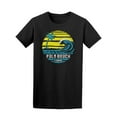thumbnail image 1 of Palm Beach Florida Cool Art T-Shirt Men -Image by Shutterstock, Male 3X-Large, 1 of 2