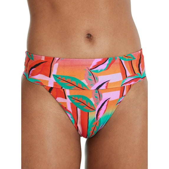 Palm Beach Highway High-Waist Bikini Bottom Swimsuit