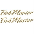 thumbnail image 1 of Palm Beach Pontoon Boat Decal | Fishmaster Gold Stickers (Pair), 1 of 2
