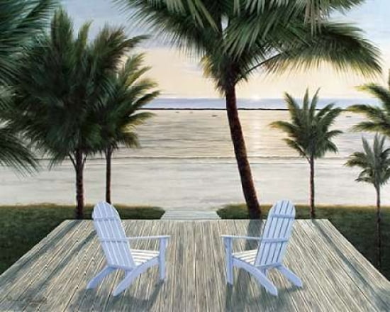 Palm Beach Retreat Canvas Art - Diane Romanello (24 x 30)