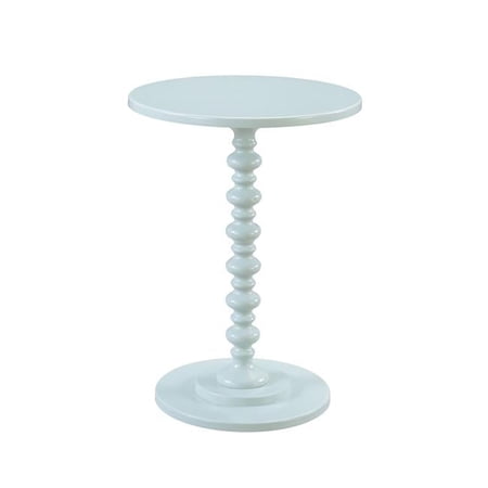 Palm Beach Spindle Table, Sea Foam