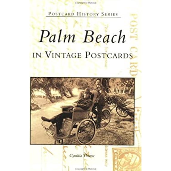 Pre-Owned Palm Beach in Vintage Postcards (Paperback) 9780738506807