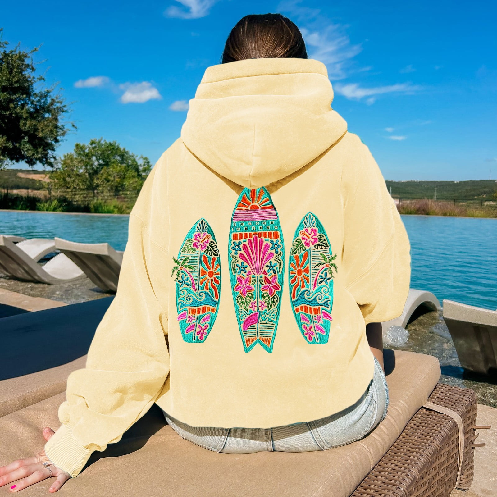 Aelfric Eden Y2k Hoodie Women Graphic Oversized Hoodies Star