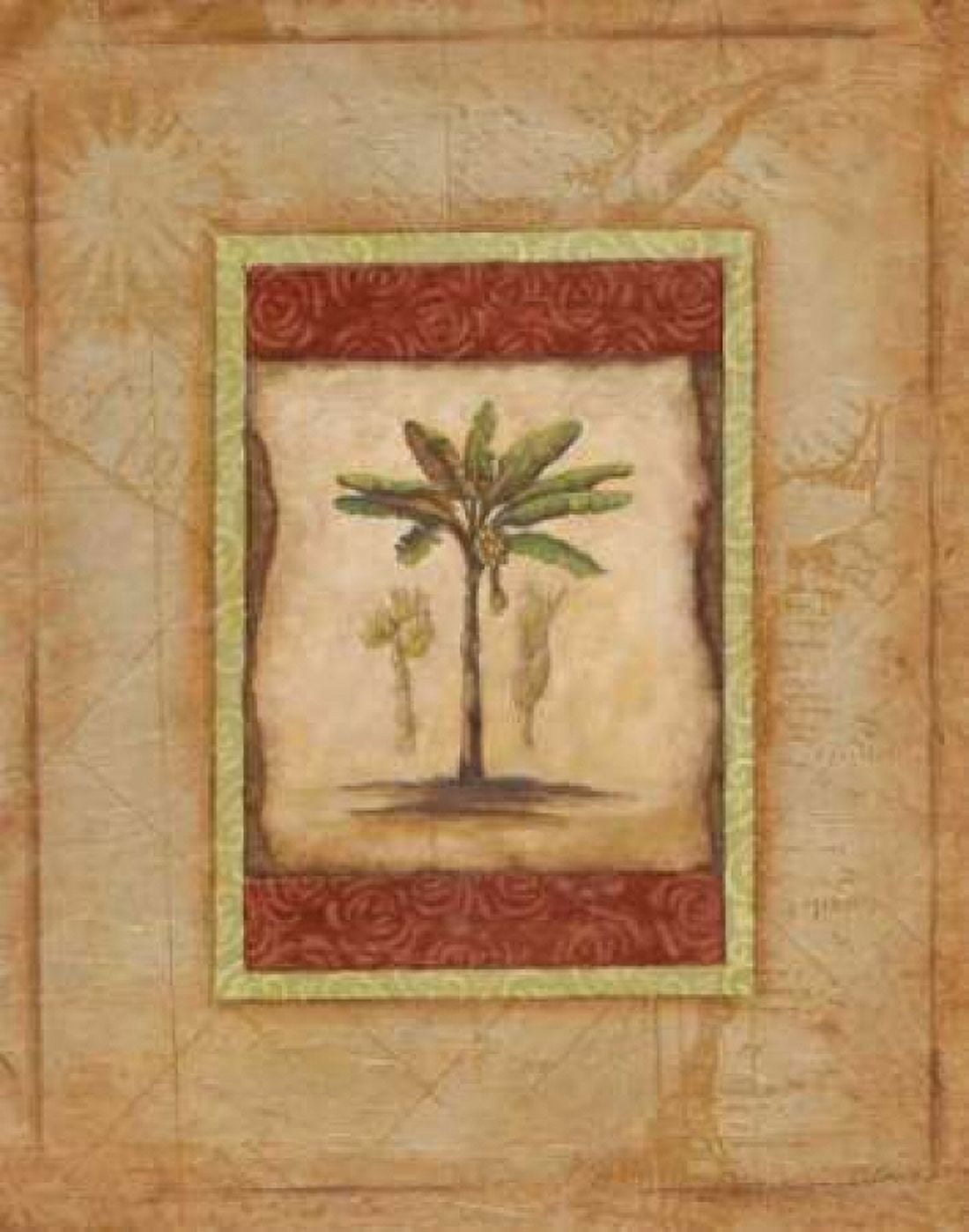Palm Botanical Study I Canvas Art - Susan Osborne (22 x 28)