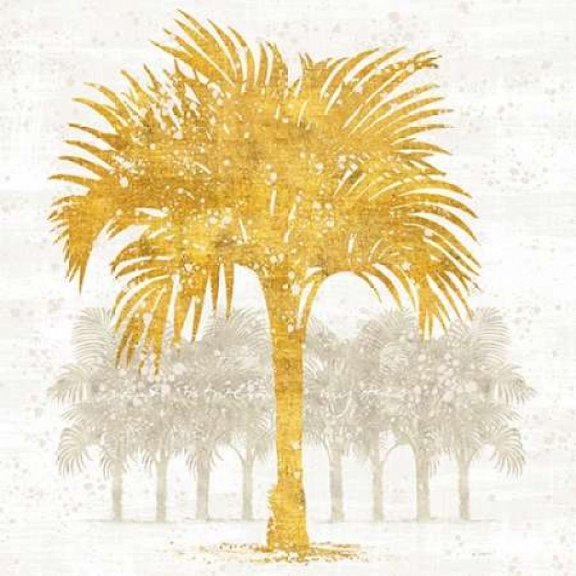 Palm Coast IV Poster Print by Sue Schlabach (12 x 12)