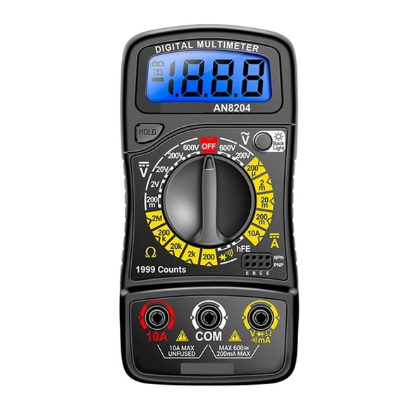 Palm Digital Multimeter Current Meter High Precision Triode Diode Buzzer Test Multifunctional Test